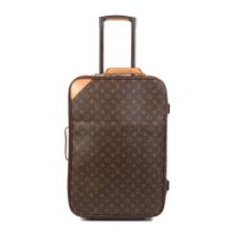 Louis Vuitton: a Monogram Pegase 55 Rolling Suitcase 1998