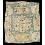 Rare panneau Safavide en cotton brod&#233;, XVIe/ XVIIe si&#232;cleA rare Safavid embroidered co...