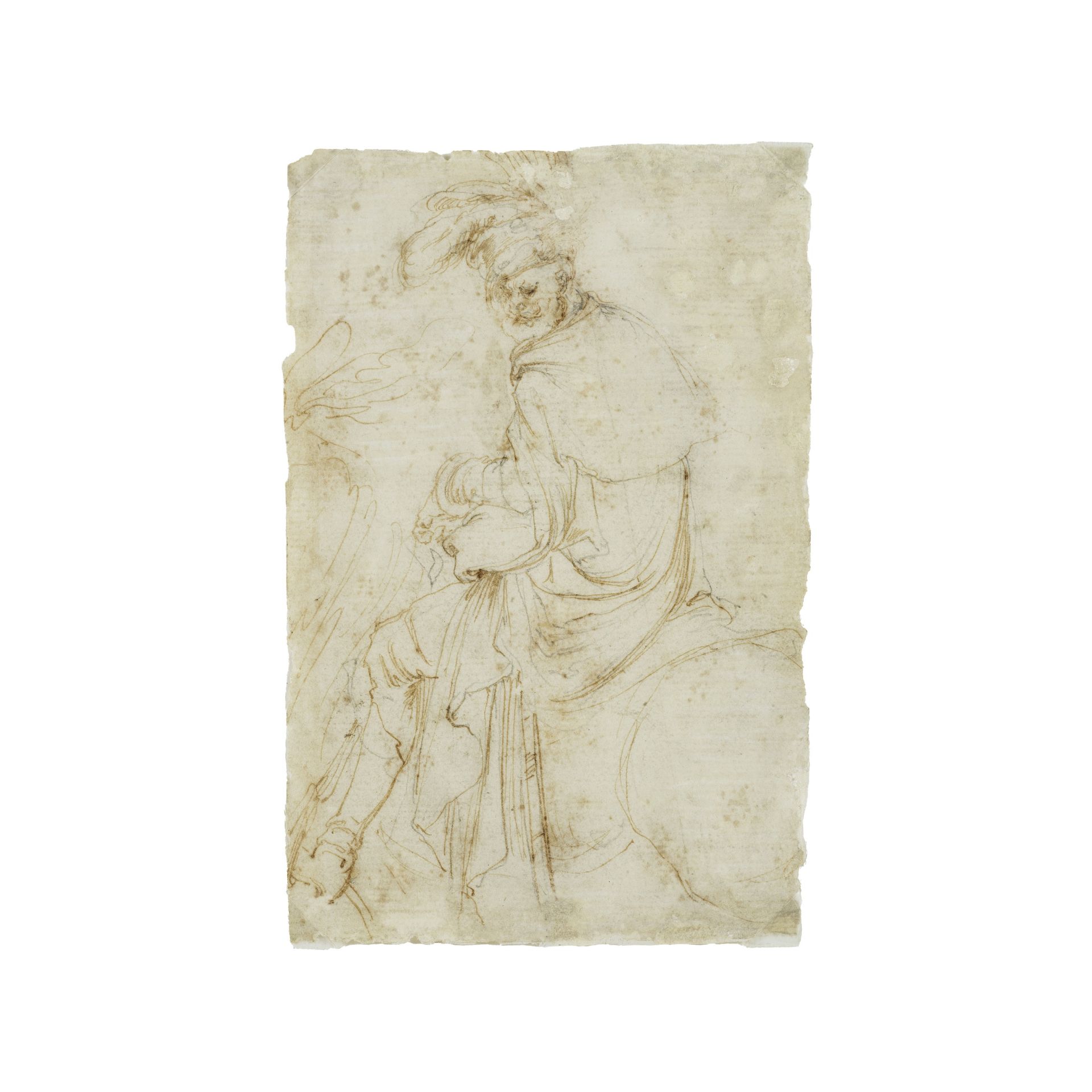 Stefano della Bella (Florence 1610-1664) Portrait &#233;questre