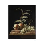 Suiveur de Paul Li&#233;geois (actif in Paris 1705-1765) Nature morte aux raisins