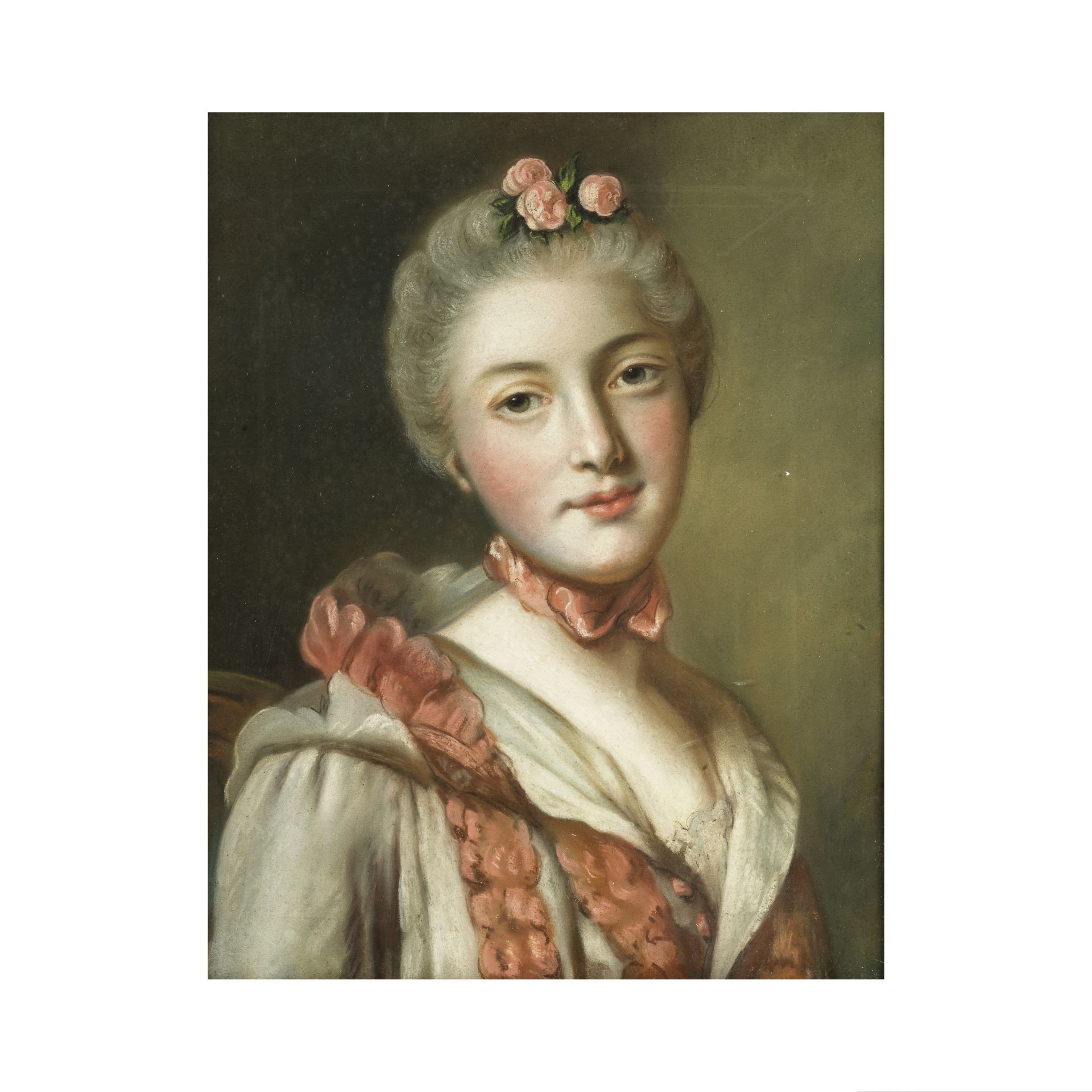 Ecole fran&#231;aise, XVIIIe si&#232;cle Portrait de Madame de Pompadour
