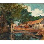 VICTOR DUPONT (1873-1941) La ferme ()