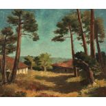 ROLAND OUDOT (1897-1981) Paysage landais (Painted in 1927)