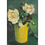 PAUL POIRET (1879-1944) Roses blanches dans un verre ()
