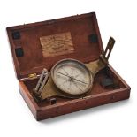 T.B. Winter Surveyor's Compass, Newcastle, England, 19th century,