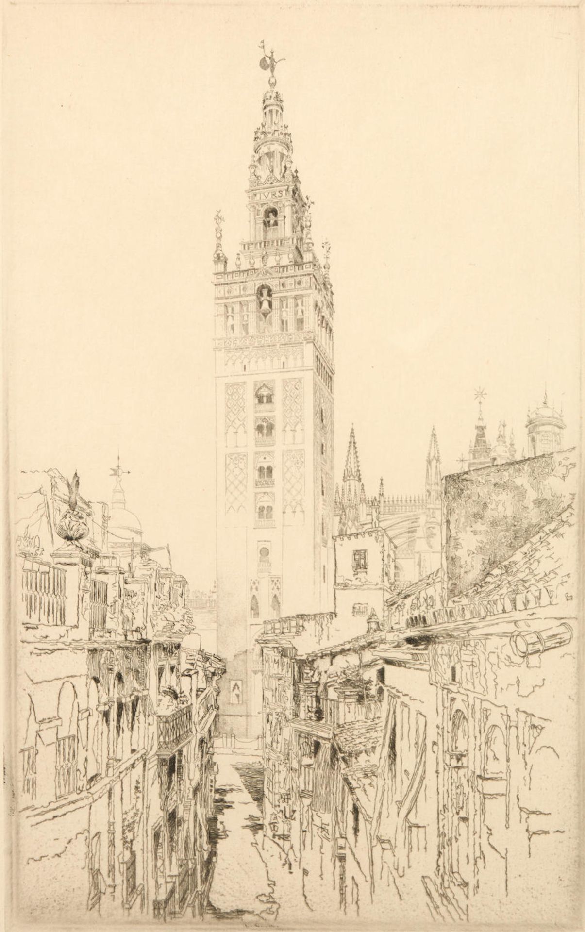 John Taylor Arms (American, 1887-1953) La Giralda, Seville