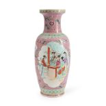 Large Porcelain Vase, China, 20th Century.