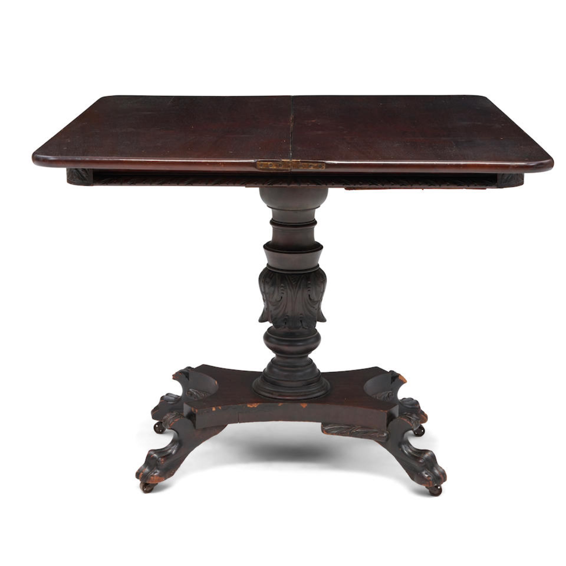 CLASSICAL MAHOGANY GAMES TABLE - Bild 2 aus 2