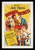 Untamed Heiress Vintage PosterUnited States, 1954,