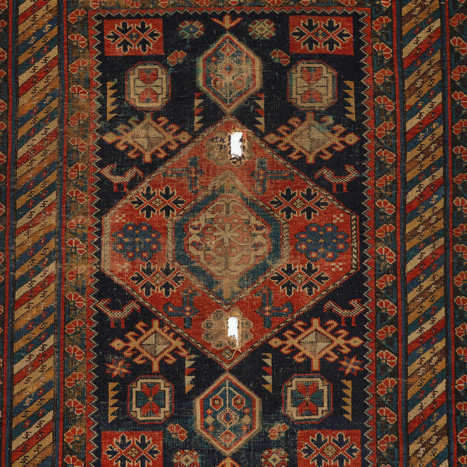 Shirvan Rug Caucasus 3 ft. 5 in. x 4 ft. 8 in. - Image 3 of 3