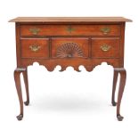 CHIPPENDALE-STYLE MAHOGANY BASE OF A HIGH CHEST