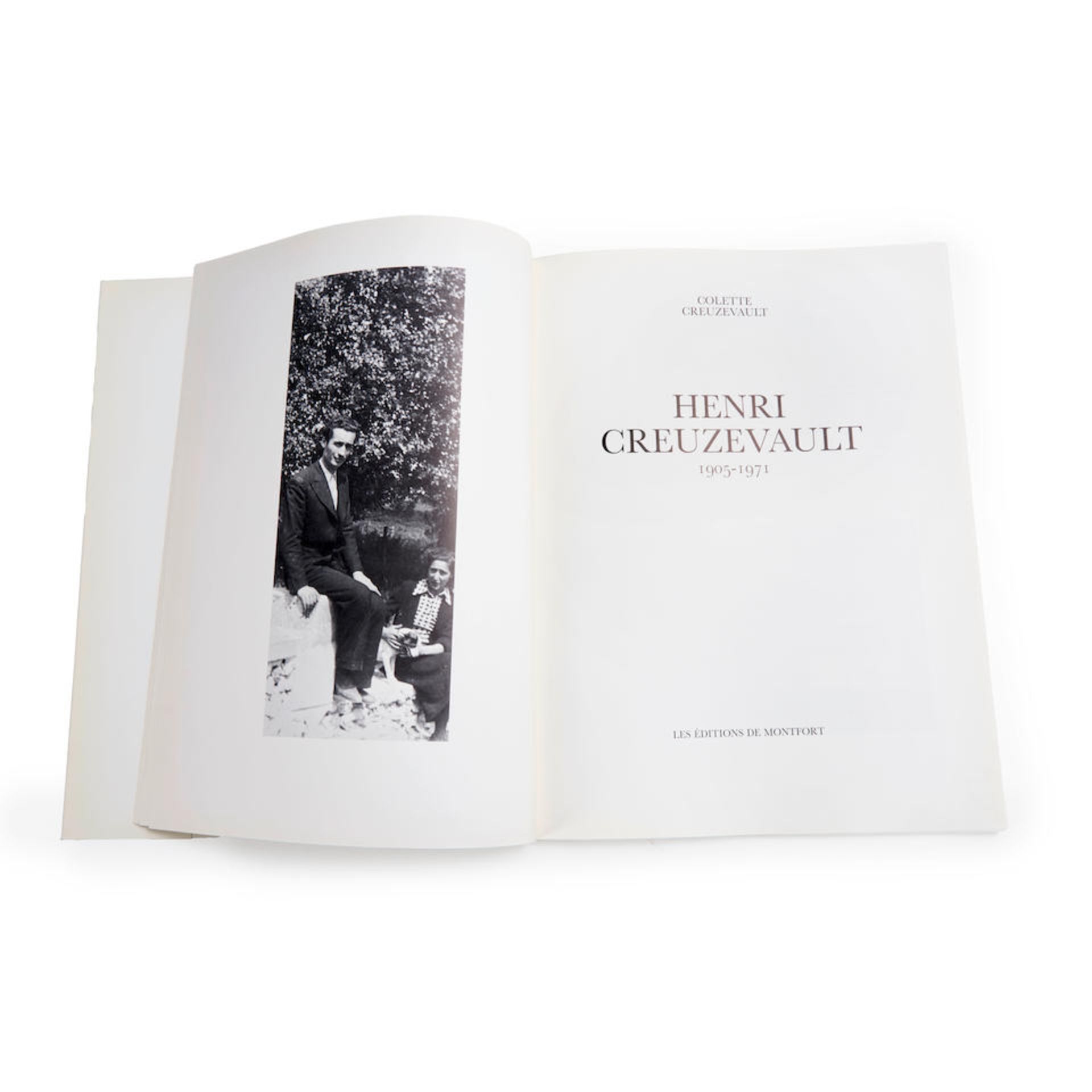 CREUZEVAULT, COLETTE. Henri Creuzevault 1905-1971. Paris: Les Editions de Montfort, 1987. - Bild 4 aus 4