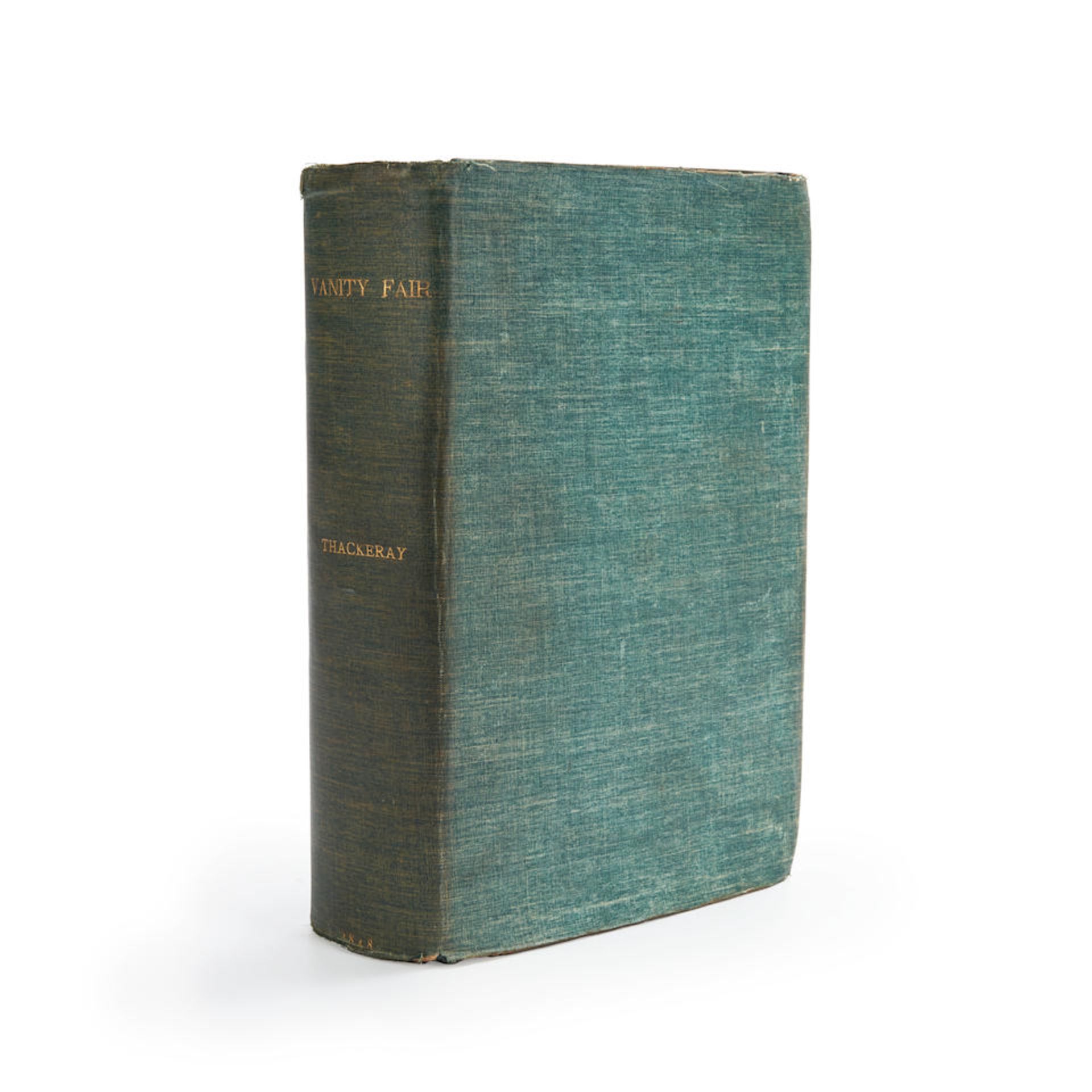 THACKERAY, WILLIAM MAKEPEACE. 1811-1863. Vanity Fair: A Novel Without a Hero. London: Bradbury &...