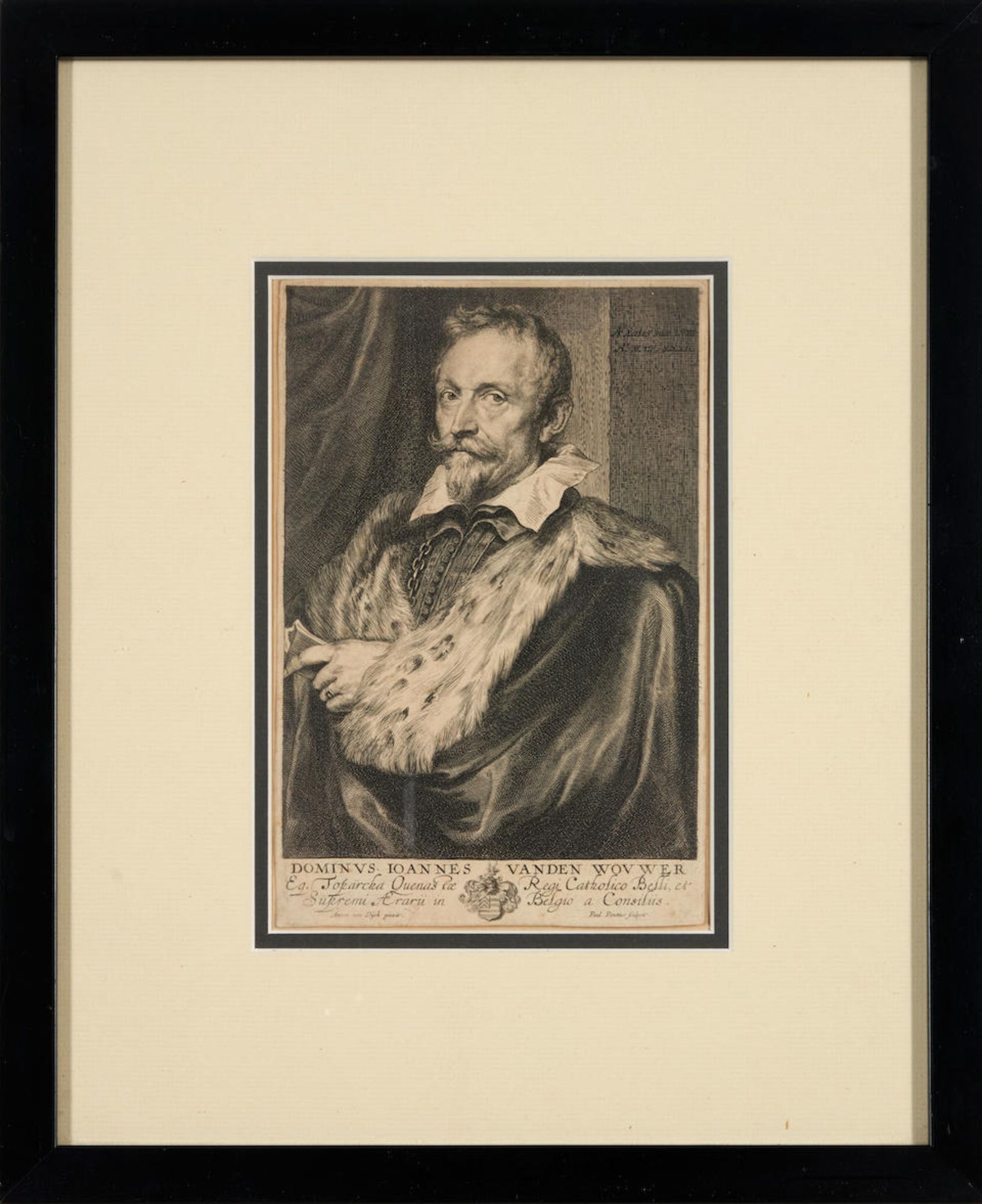 Sir Anthony van Dyck (Antwerp 1599-1641 London), etcher; Paulus Pontius (Flemish, 1603-1658), en... - Bild 3 aus 3