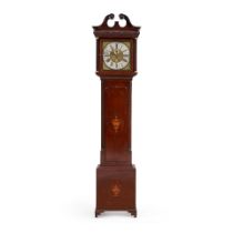 MAHOGANY INLAID LONGCASE CLOCK