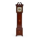 MAHOGANY INLAID LONGCASE CLOCK