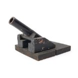 Homemade Iron Saluting Cannon,