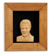 Relief Portrait of Bill Clinton, Carolyn Campbell (b. 1947), Knoxville, Tennessee, c. 1995.