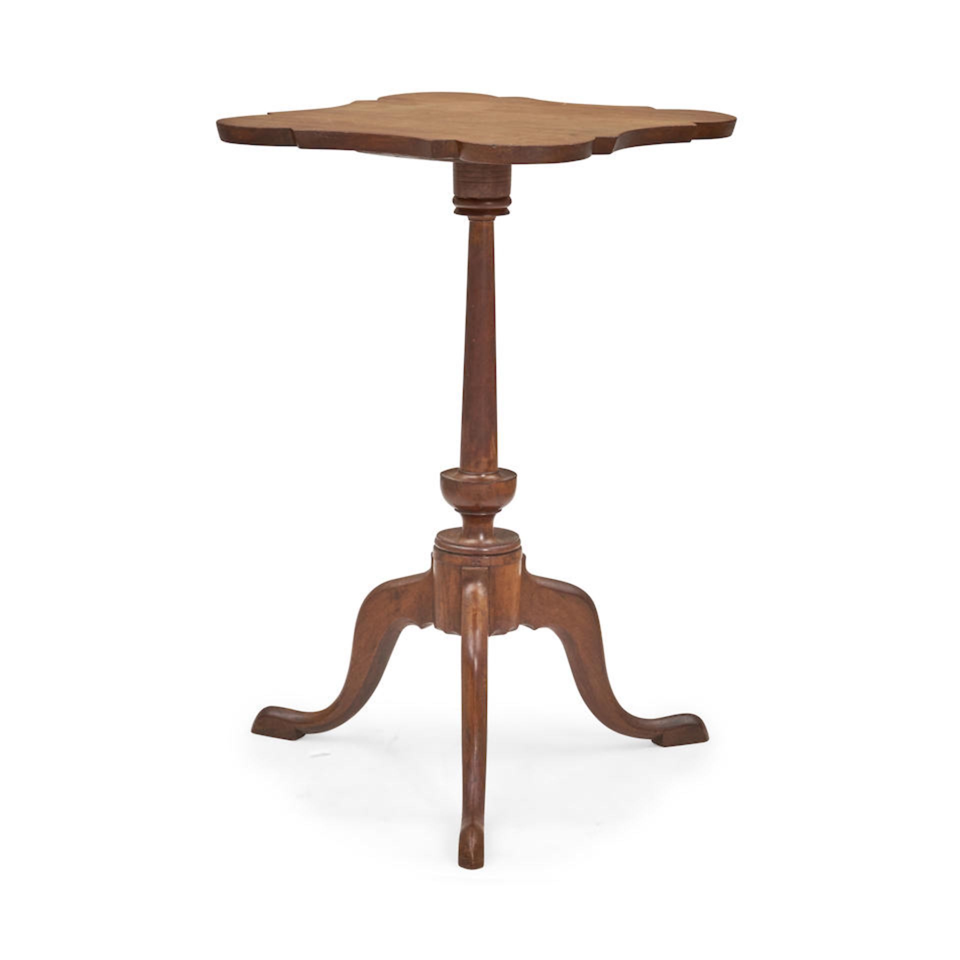 Queen Anne Cherry Candlestand, Chapin School, Connecticut River Valley, c. 1770-90. - Bild 3 aus 3