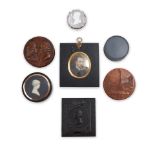 Seven Assorted Portraits and Boxes, Europe and America, 19th/20th century.