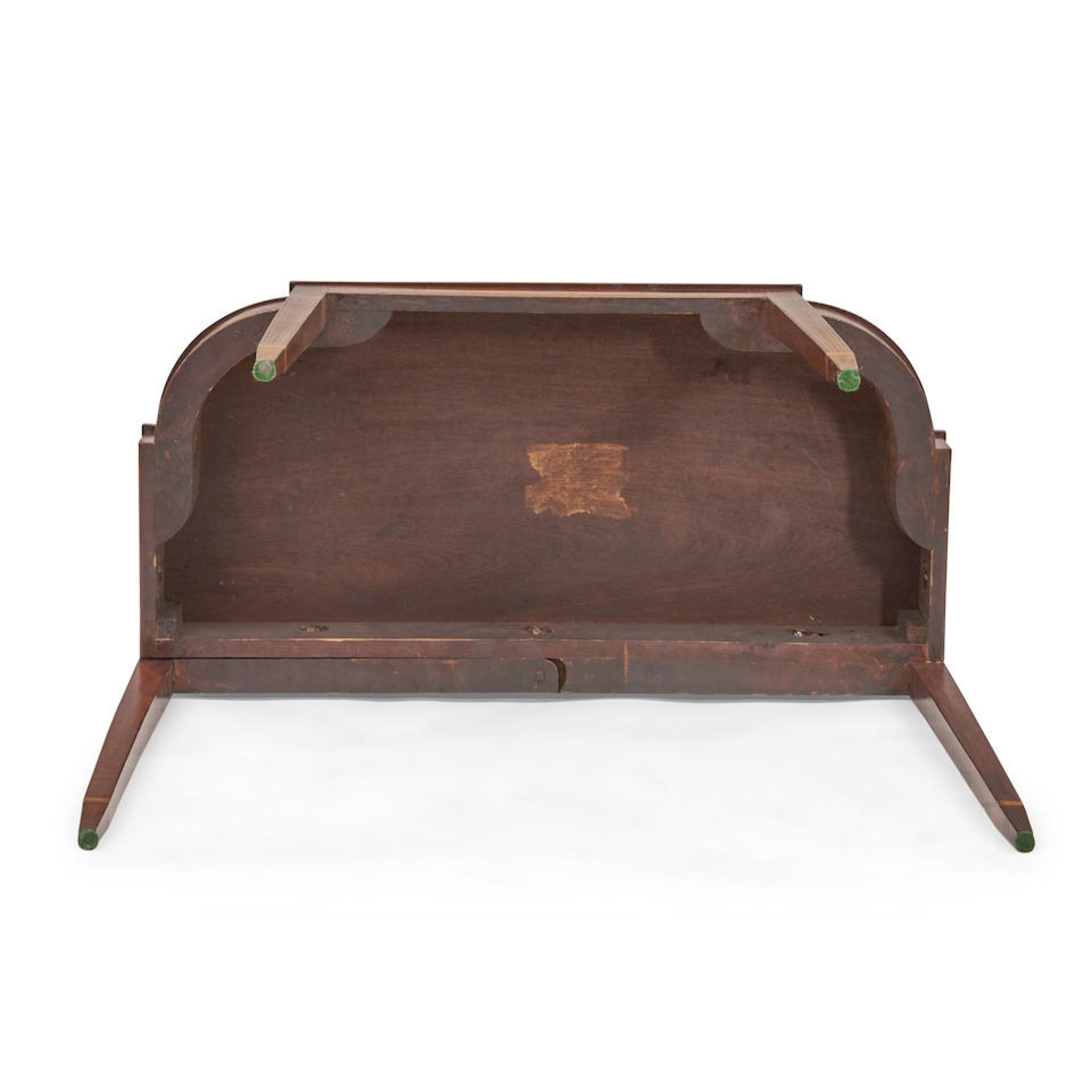 Federal Inlaid Mahogany Card Table, Tucker & Griffin, Boston, Massachusetts, 1800-10. - Image 2 of 2