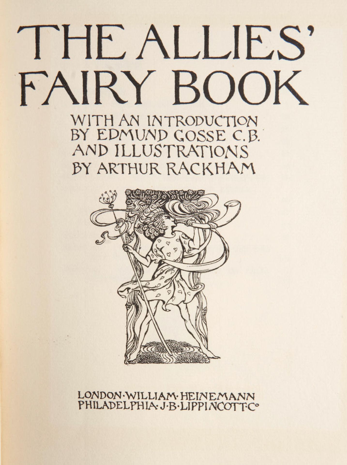 RACKHAM, ARTHUR. 1867-1939. The Allies' Fairy Book. London and Philadelphia: William Heinemann a... - Image 3 of 4