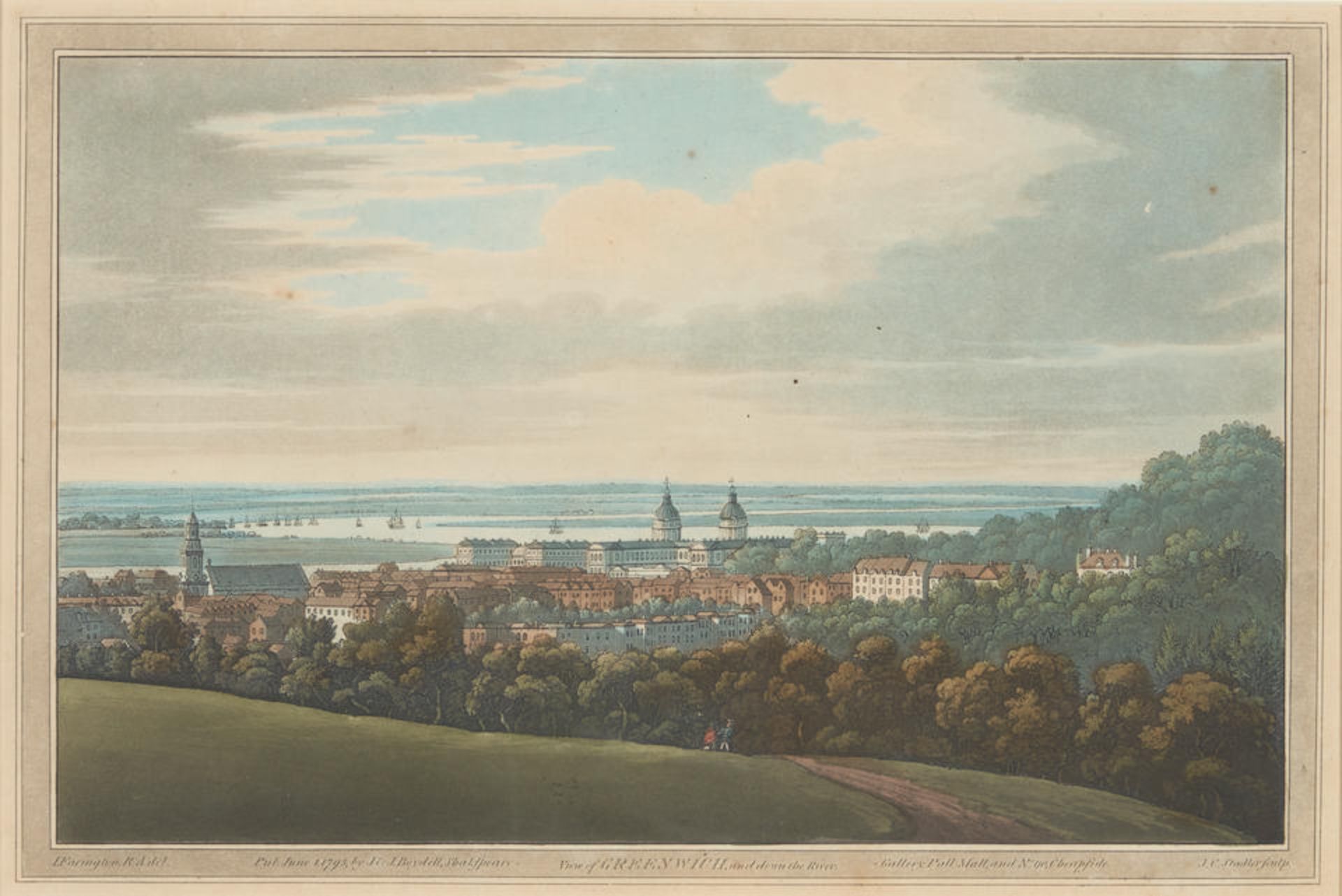 After Joseph Farington, RA (British, 1747-1821) and Joseph Constantine Stadler (German, 1755-182... - Bild 5 aus 6