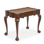 Chippendale-style Mahogany 'Goddard' Tea Table, Jeffrey Greene (American, b. 1957), Newport, Rho...
