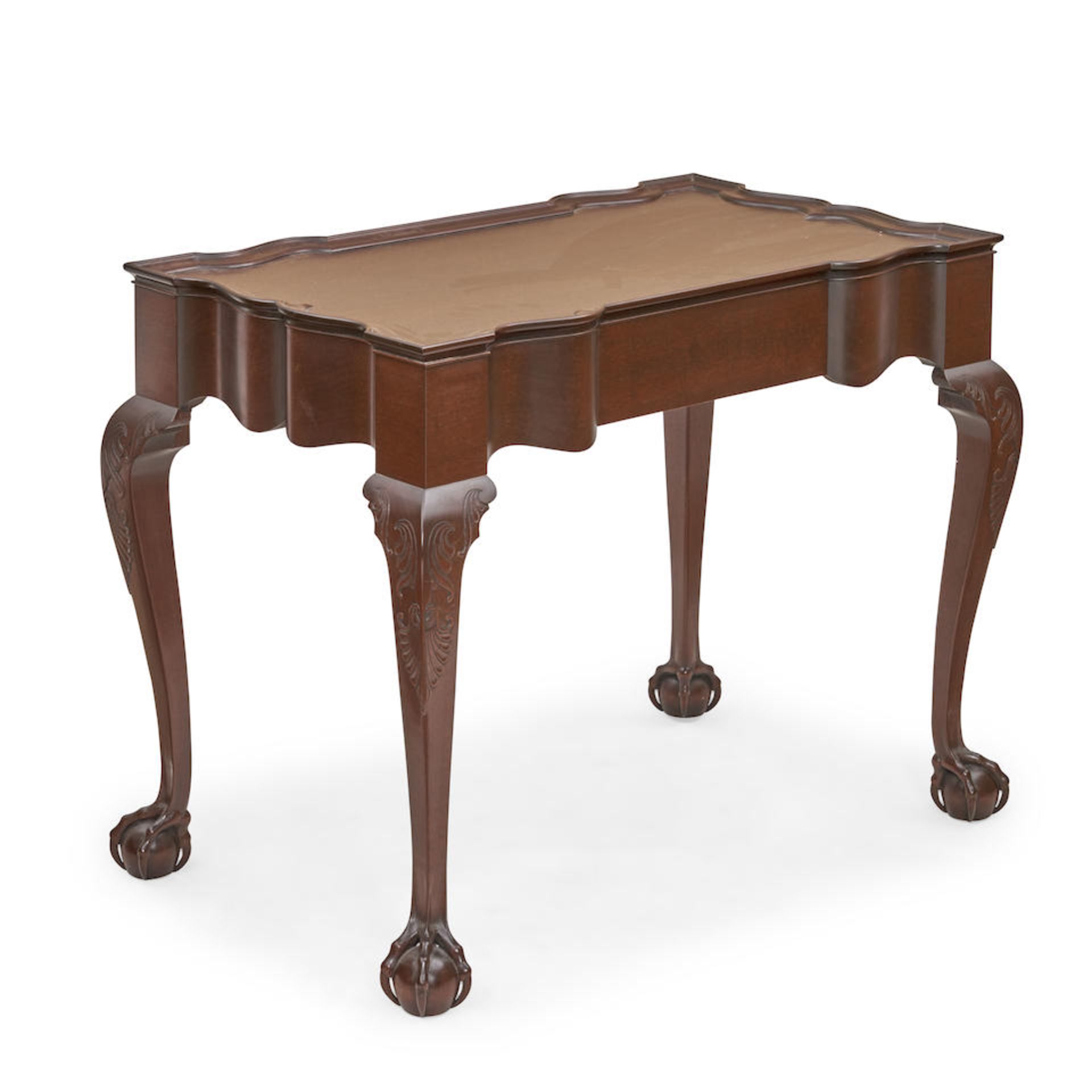 Chippendale-style Mahogany 'Goddard' Tea Table, Jeffrey Greene (American, b. 1957), Newport, Rho...