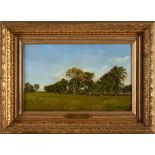 AARON DRAPER SHATTUCK (American, 1832-1928) Late Summer Day, Farmington, CT (framed 44.0 x 60.5 ...