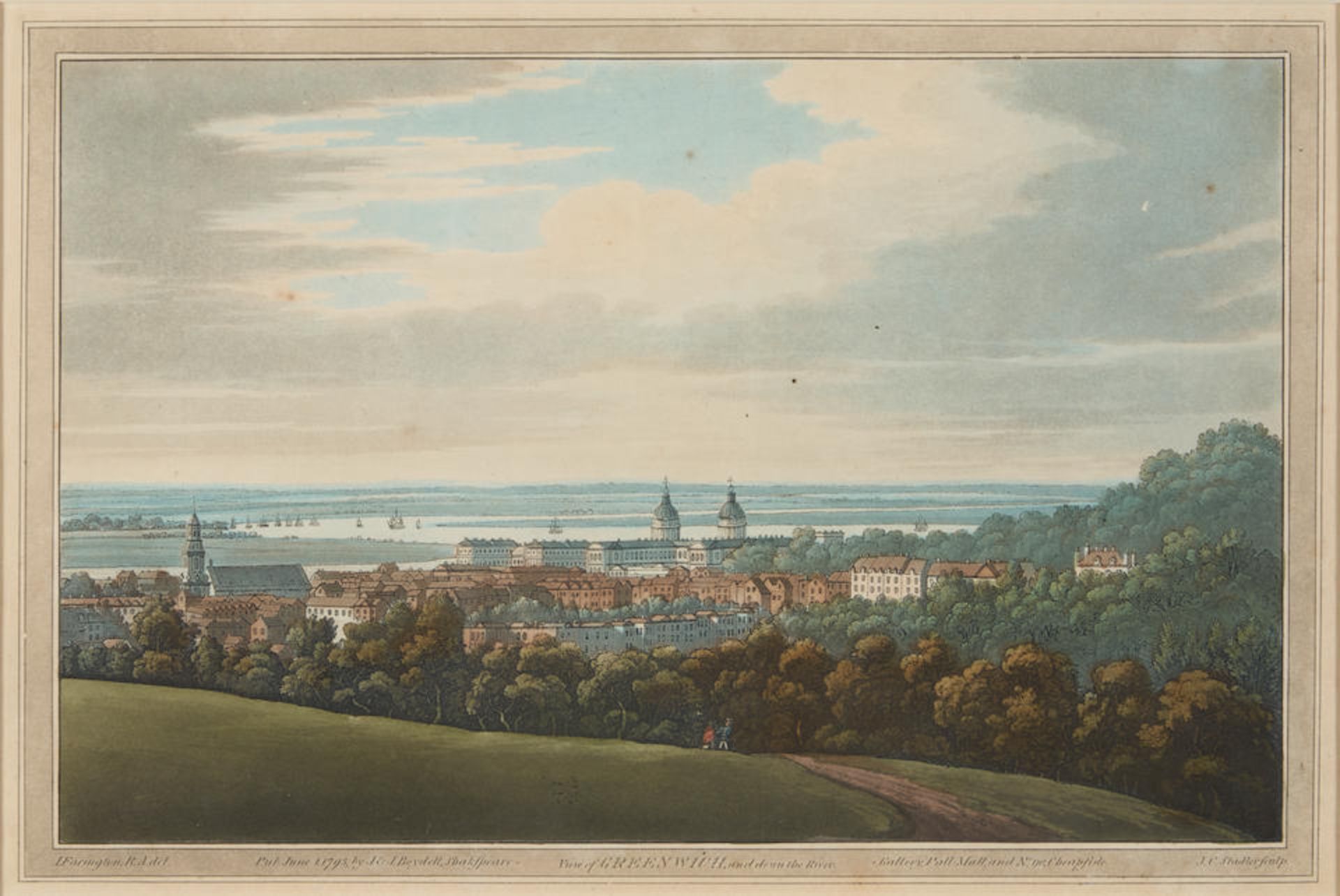 After Joseph Farington, RA (British, 1747-1821) and Joseph Constantine Stadler (German, 1755-182... - Bild 2 aus 6