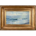 WILLIAM TROST RICHARDS (American, 1833-1905) Seascape (framed 42.0 x 59.1 x 7.0 cm (16 1/2 x 23 ...