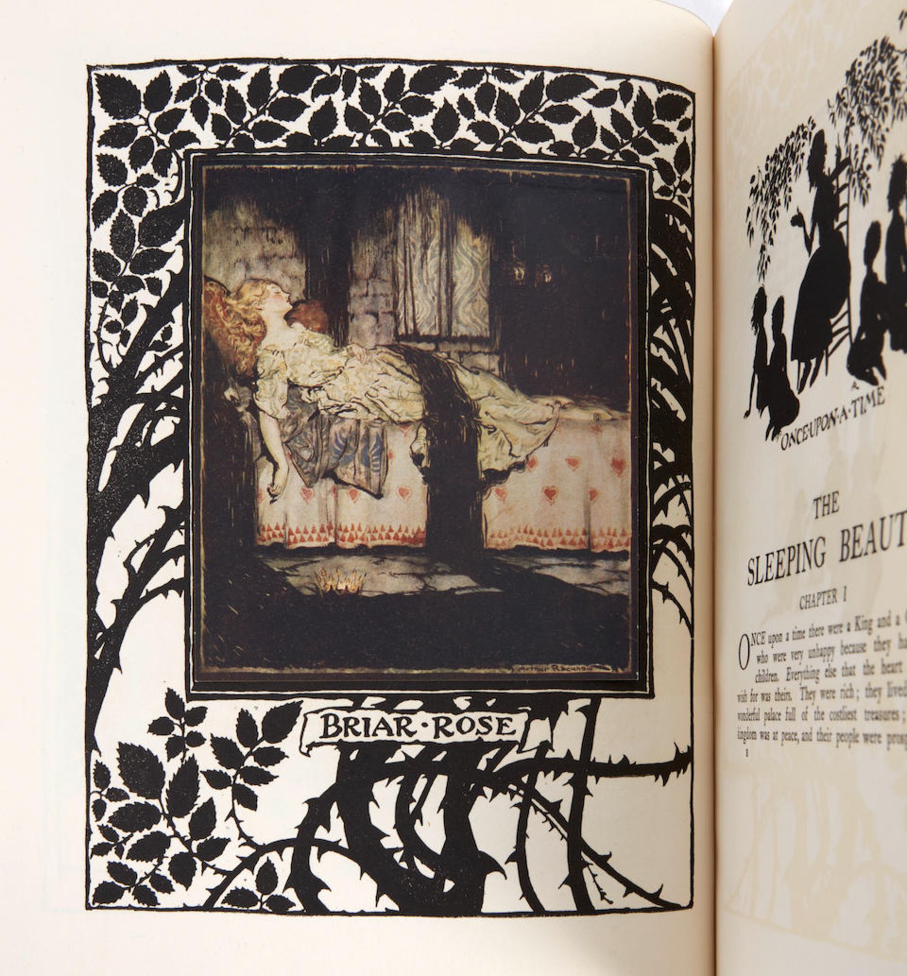 RACKHAM, ARTHUR. 1867-1939. EVANS, CHARLES SEDDON. 1883-1944. The Sleeping Beauty. London and Ph... - Image 2 of 2