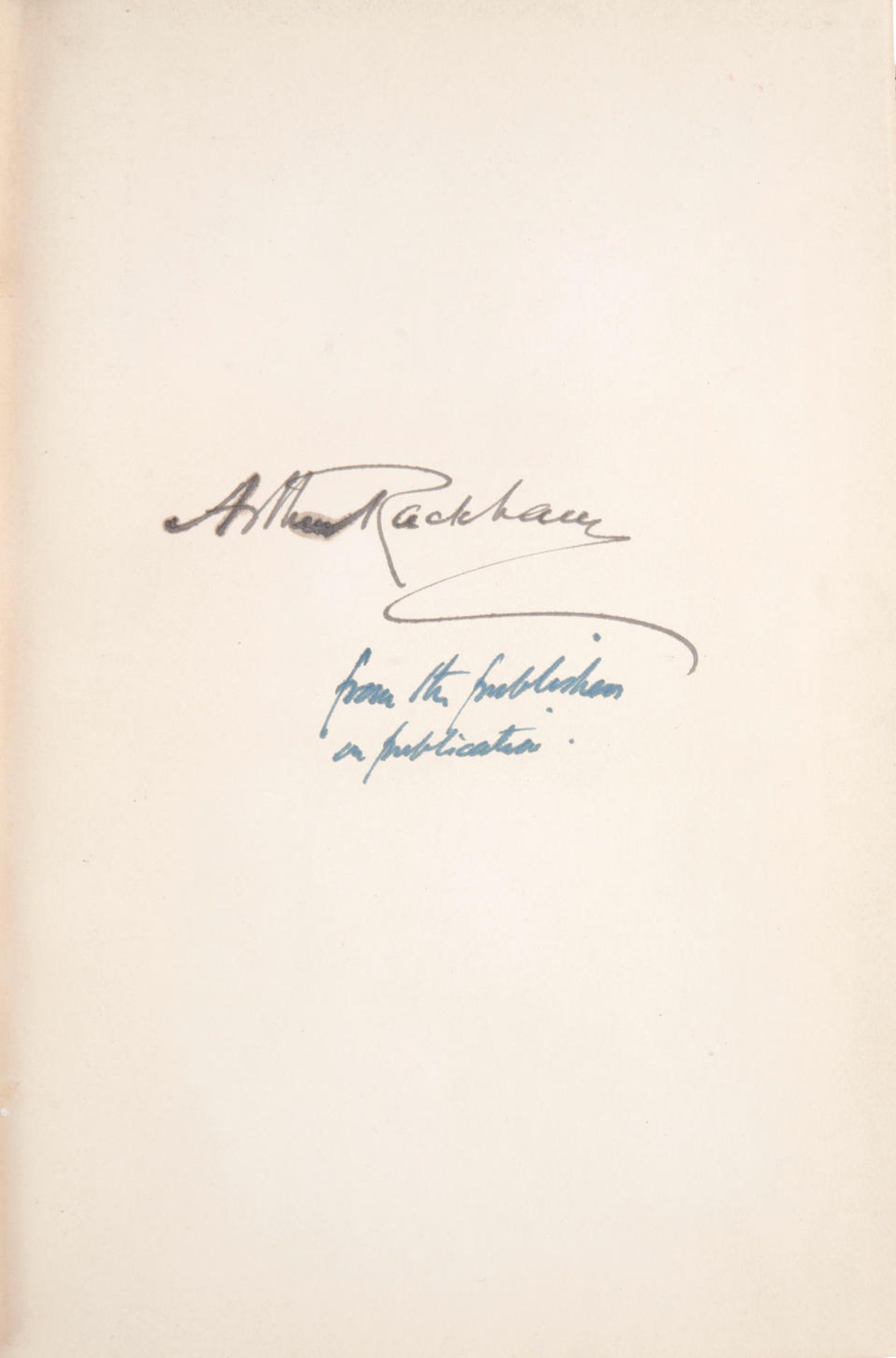 RACKHAM'S OWN PUBLISHER'S COPY. IRVING, WASHINGTON. 1783-1859. RACKHAM, ARTHUR. 1867-1939. Illus... - Bild 4 aus 4