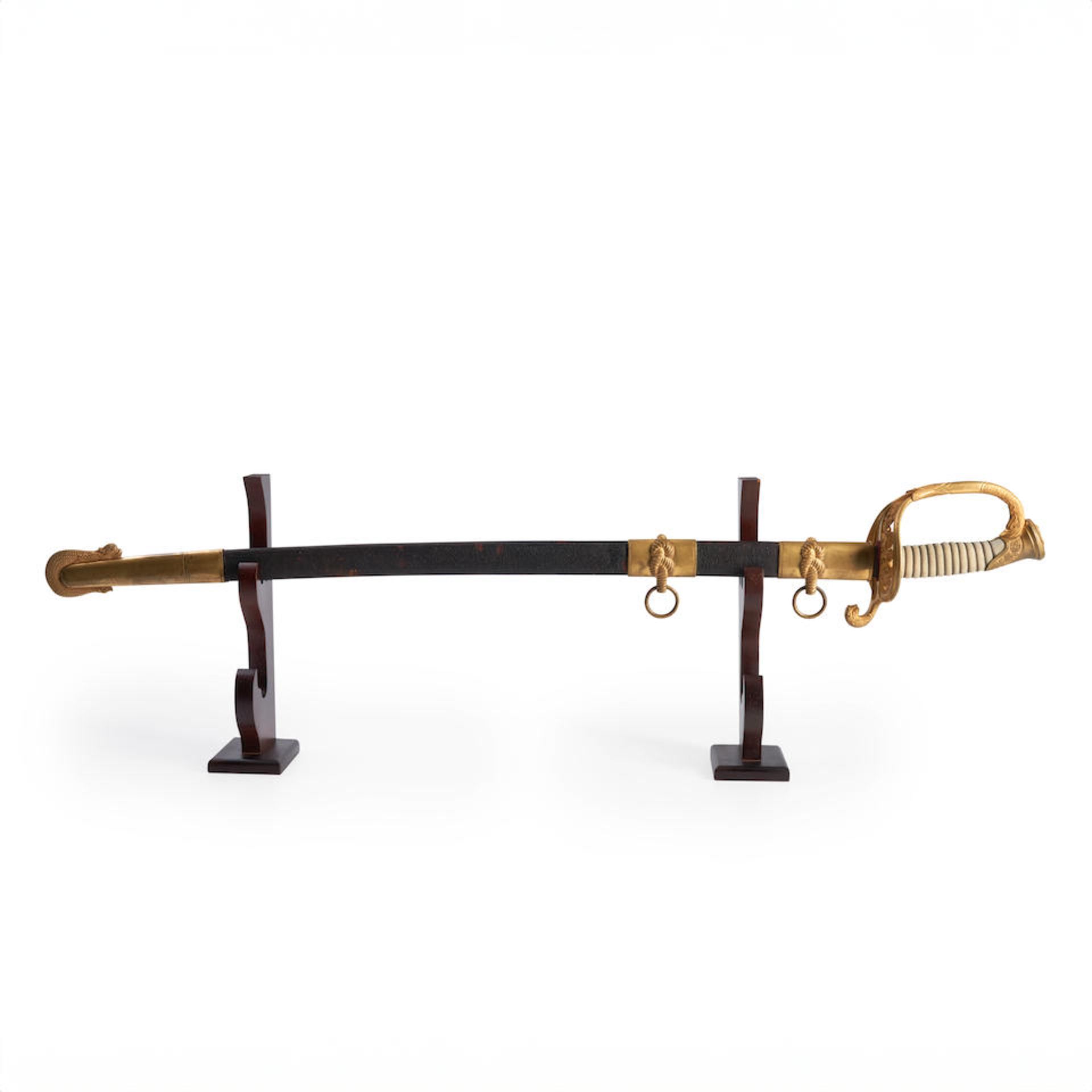 Model 1852 U.S. Navy Presentation Sword, Tiffany & Co., New York, New York, and Paul D. Luneschl...
