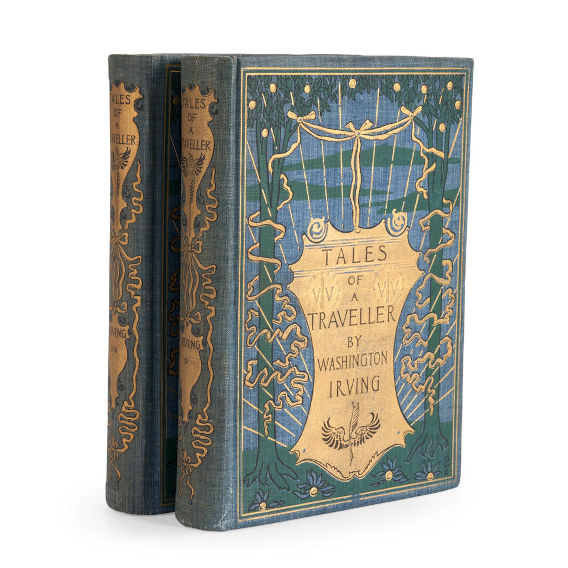 RACKHAM'S OWN PUBLISHER'S COPY. IRVING, WASHINGTON. 1783-1859. RACKHAM, ARTHUR. 1867-1939. Illus...