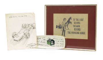 The Estate of the Late Patricia Phyllis Surtees (nee Burke)) of the automobilia sale have been