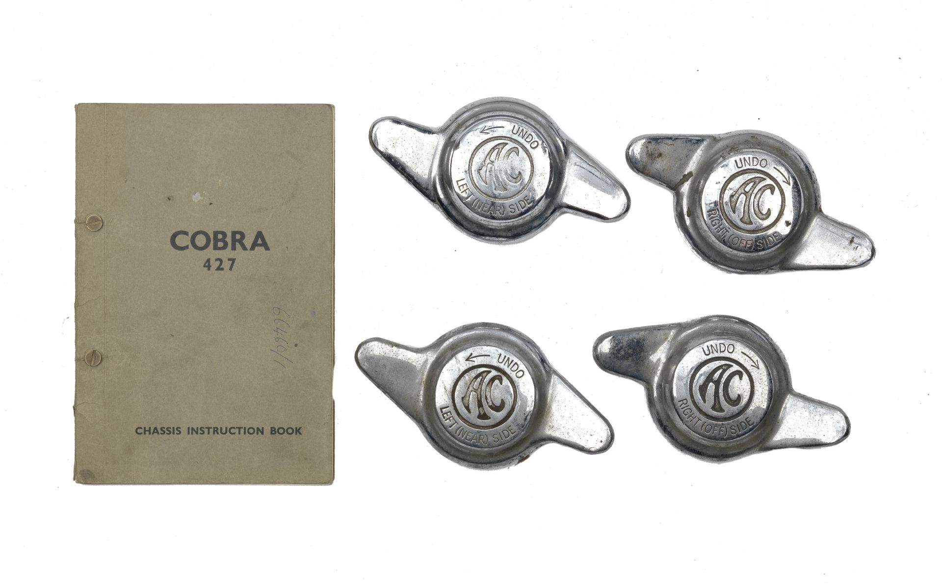 A rare Cobra 427 chassis instruction book, ((5))