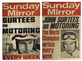 The Estate of the Late Patricia Phyllis Surtees (nee Burke)) of the automobilia sale have been