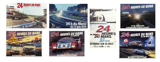 A collection of Le Mans 24-Hours race posters, 1973 to 2023, ((48))