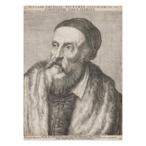Agostino Carracci (1557-1602); After Titian Portrait of Titian;