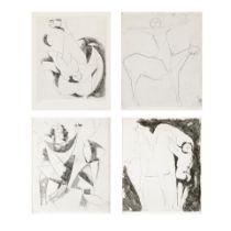 Marino Marini (1901-1980); 8 Plates, from L'Album No. 1; (8)