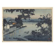 Yoshida Hiroshi (1876-1950); Chikugo River;