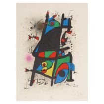 Joan Miró (1893-1983); La Gestation des Couleurs;