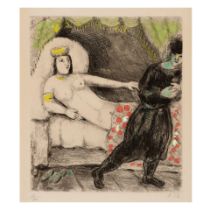 Marc Chagall (1887-1985); La Femme de Potiphar, from La Bible;