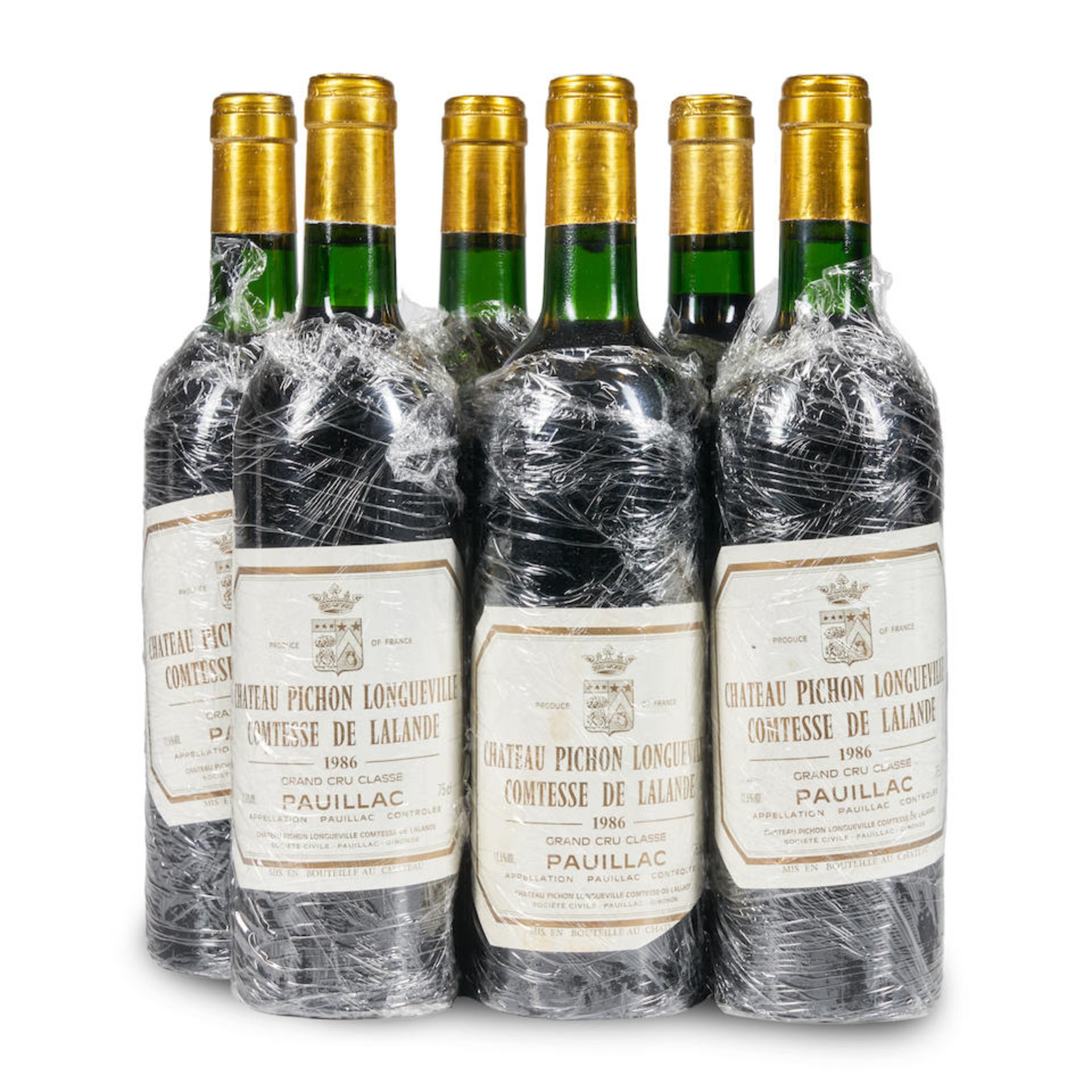 Chateau Pichon Lalande 1986 (6 bottles)