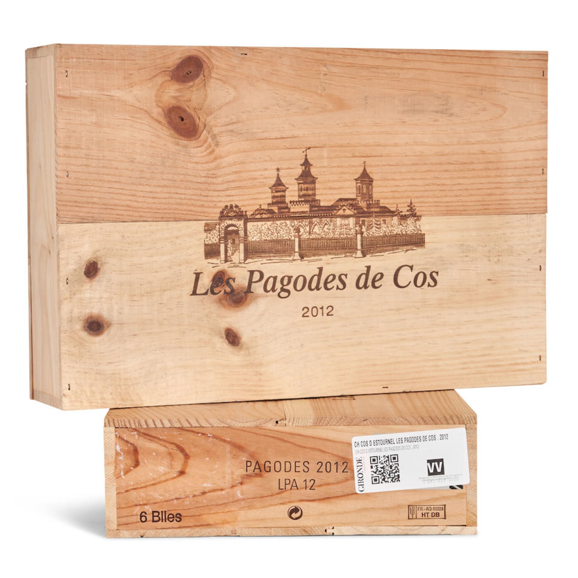 Pagodes de Cos 2012 (12 bottles)