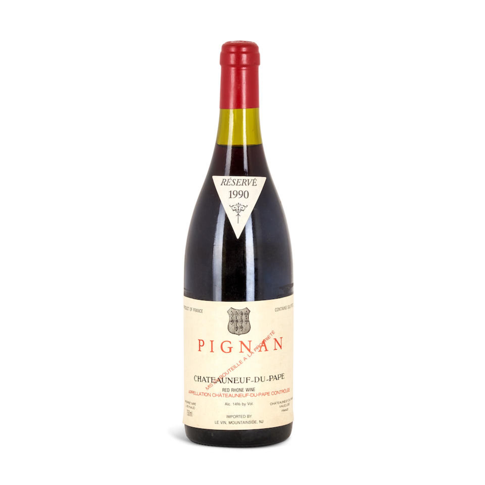 Rayas Pignan Chateauneuf du Pape 1990 (1 bottle)