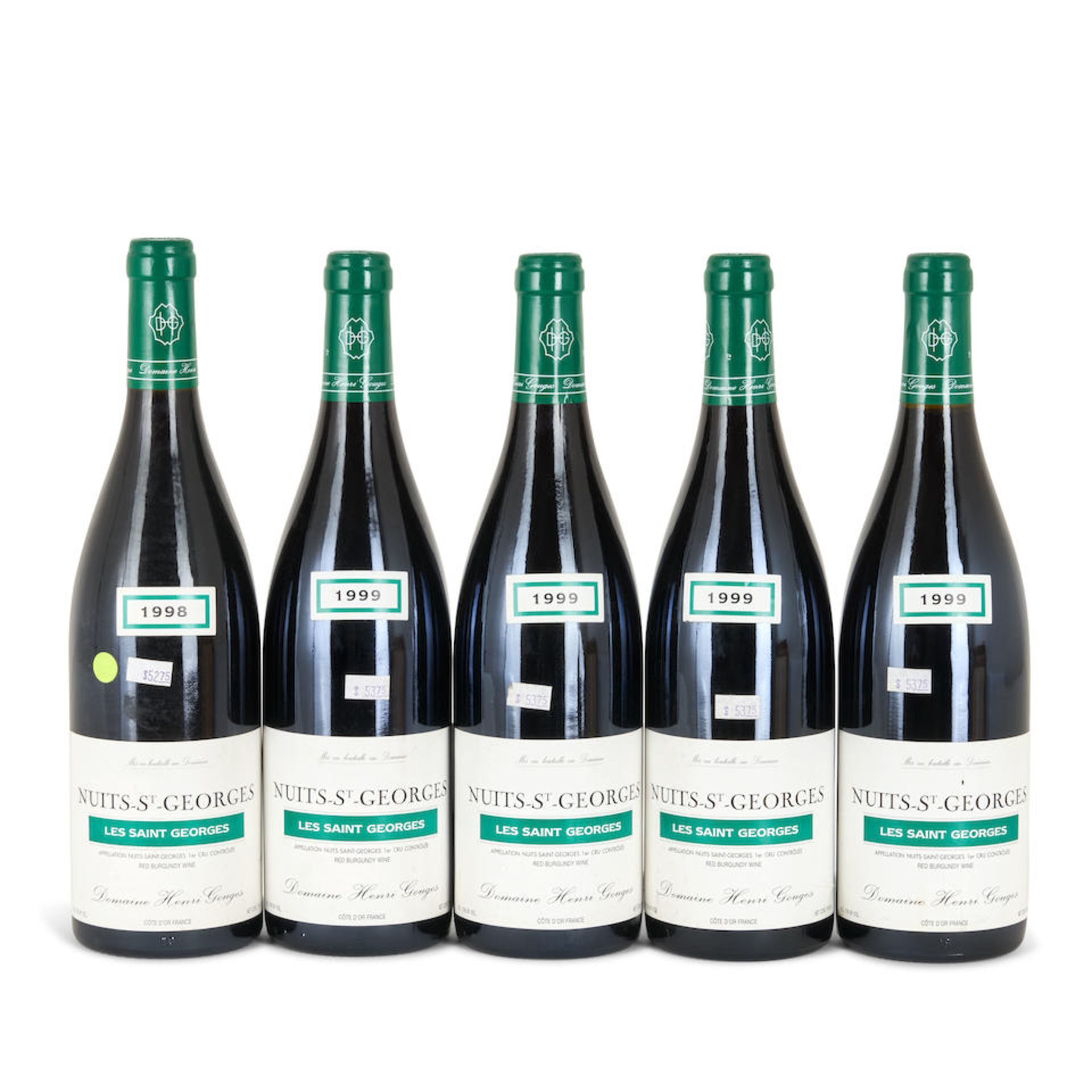 Mixed Vintage H. Gouges Nuits St. Georges Les Saint Georges (5 bottles)