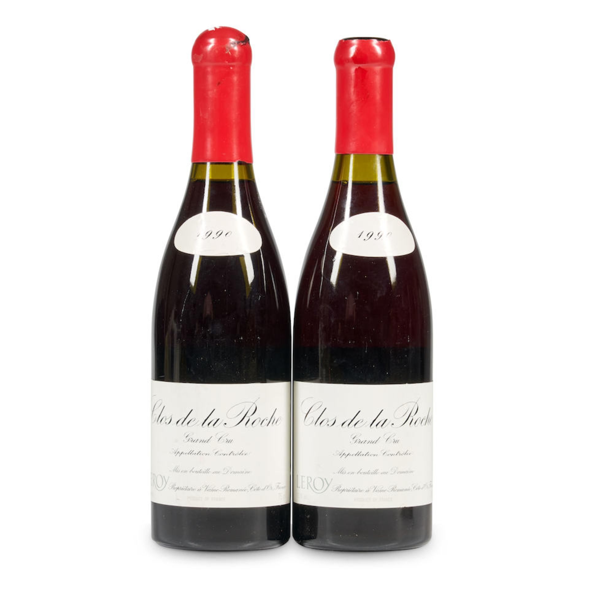 Leroy Clos de la Roche 1990 (2 bottles)